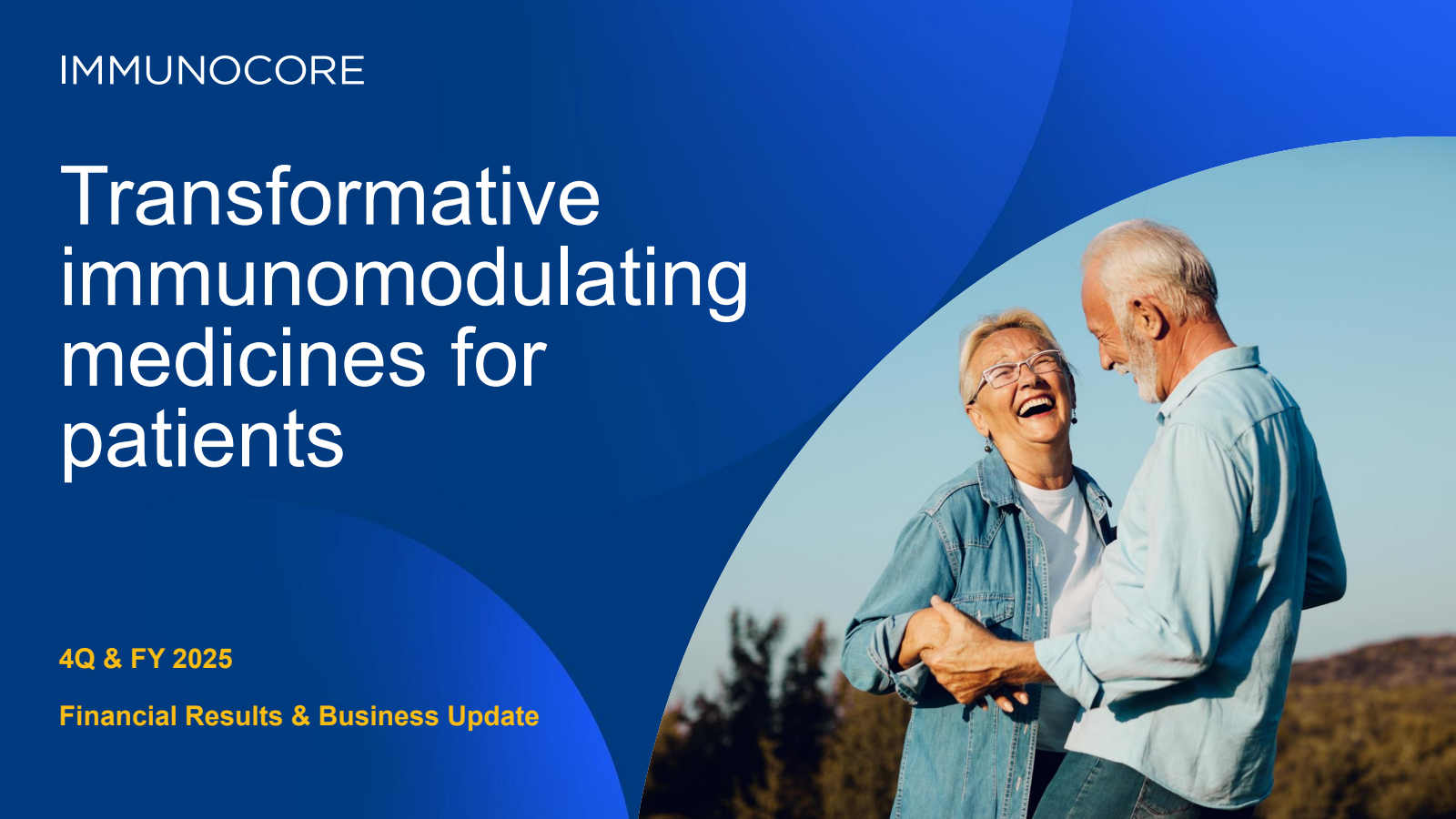 Immunocore's Q4 2025 Slide Deck