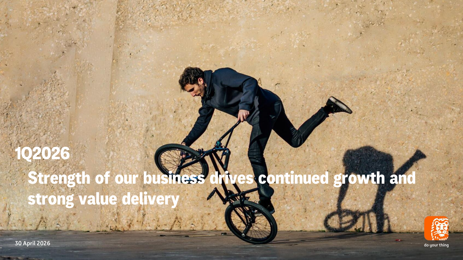 ING Group's Q1 2026 Slide Deck