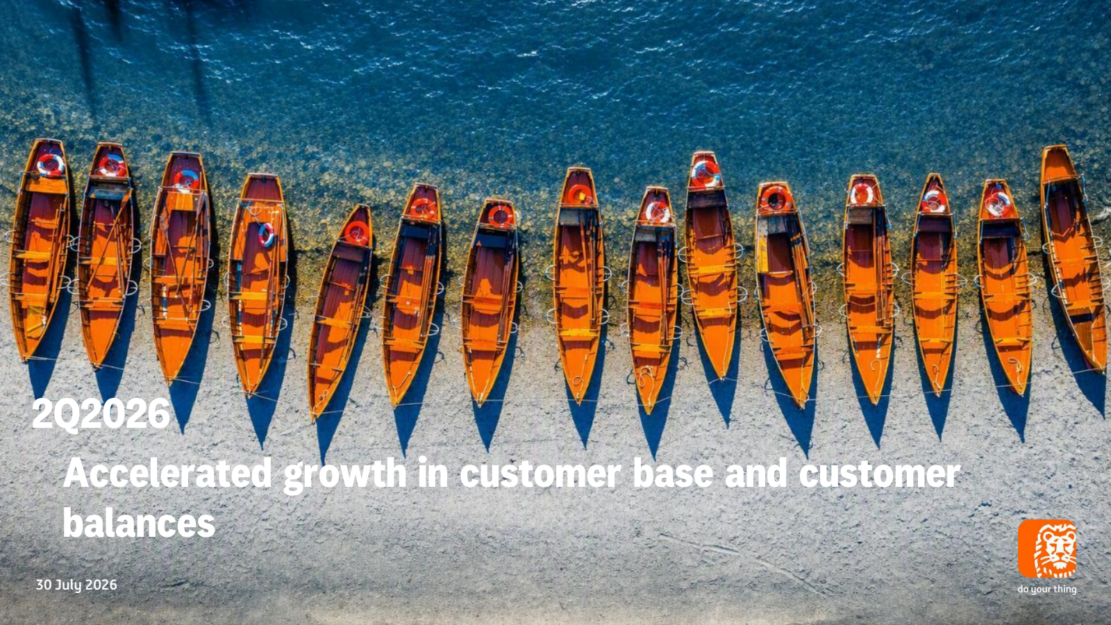 ING Group's Q2 2026 Slide Deck