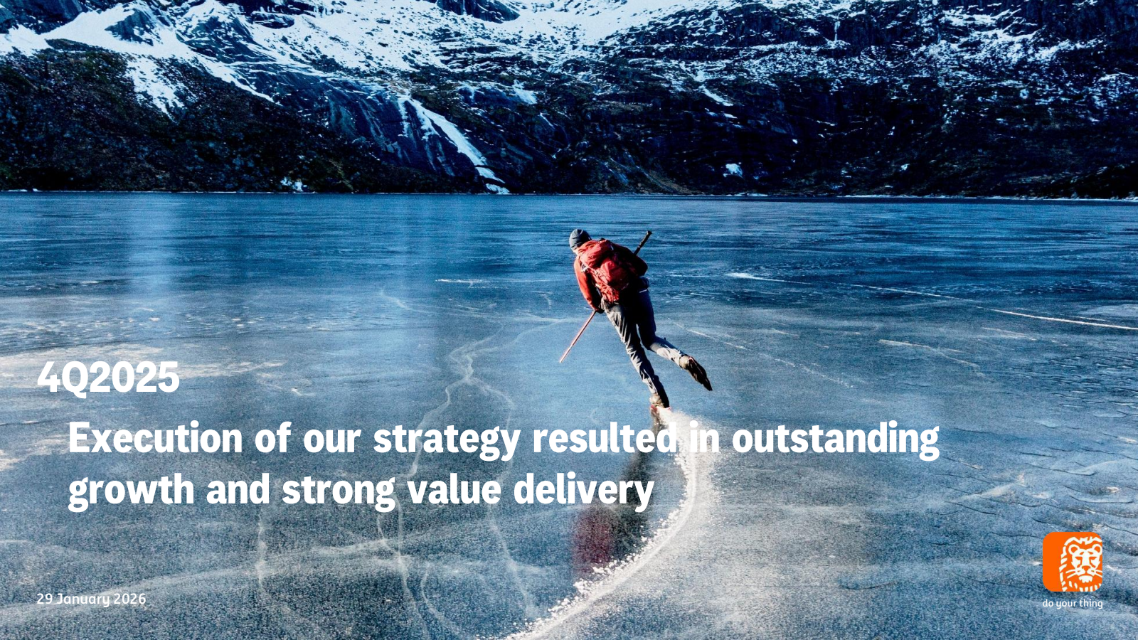 ING Group's Q4 2025 Slide Deck