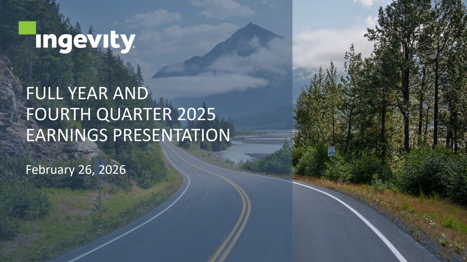 Ingevity's Q4 2025 Slide Deck