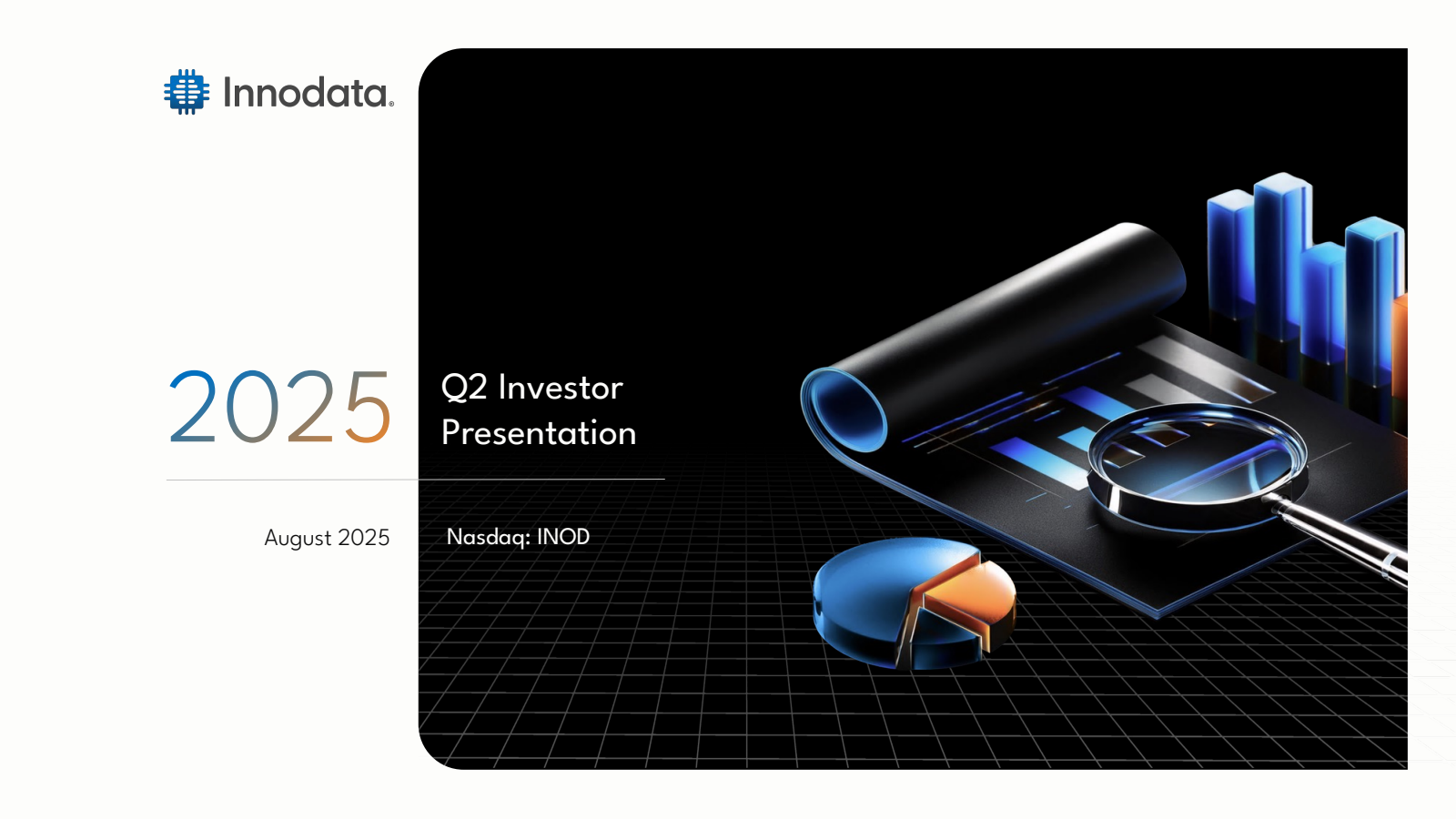 Innodata's Q2 2025 Slide Deck