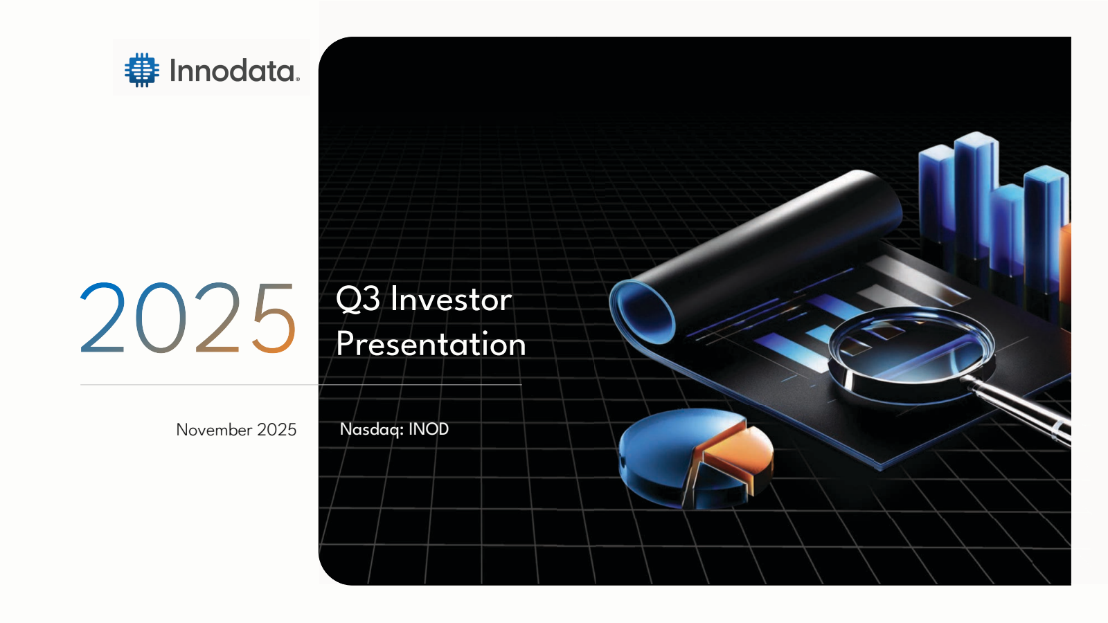 Innodata's Q3 2025 Slide Deck