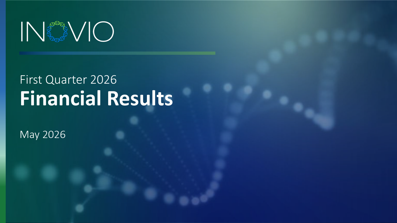 Inovio Pharmaceuticals' Q1 2026 Slide Deck