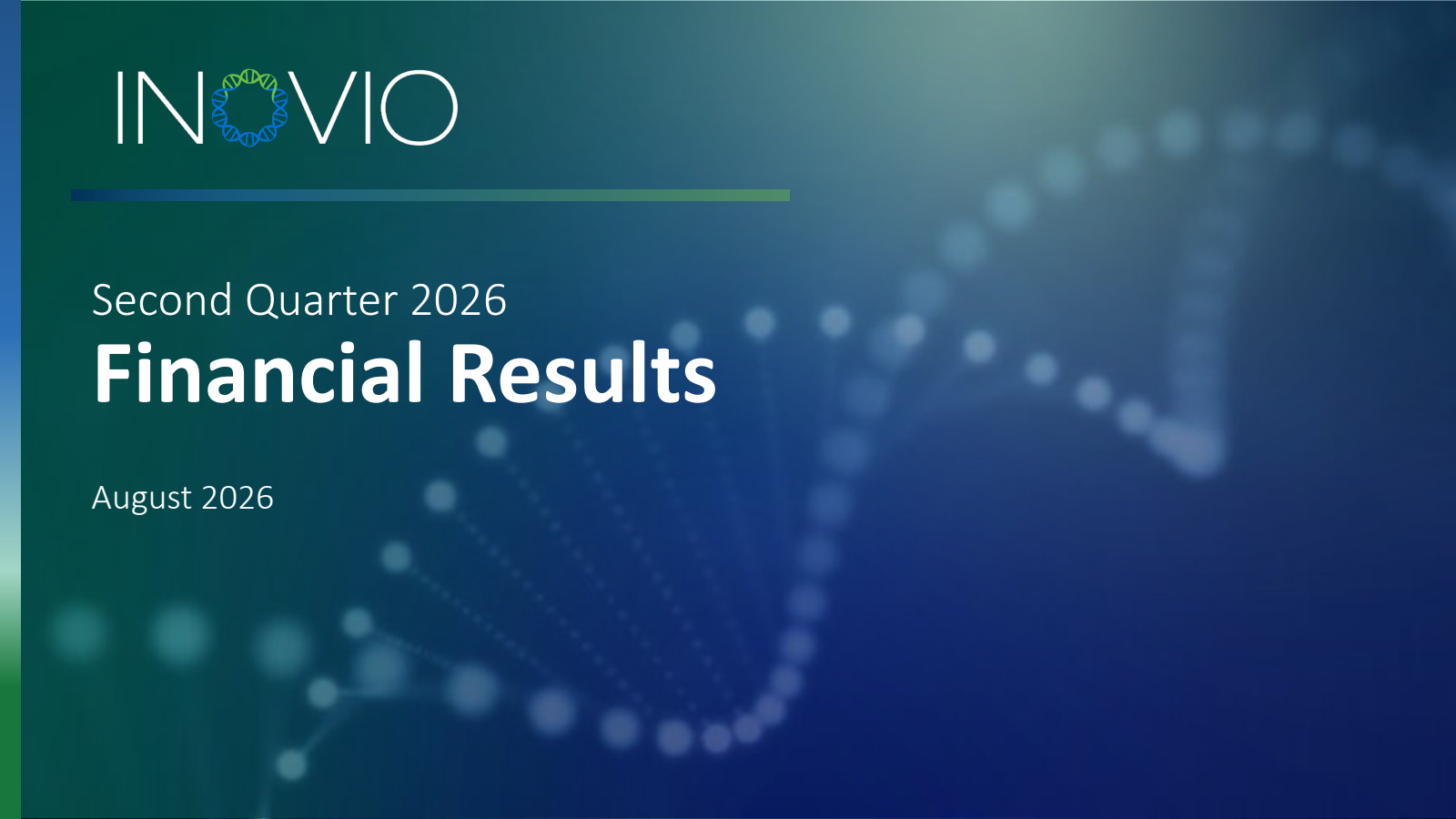 Inovio Pharmaceuticals' Q2 2026 Slide Deck