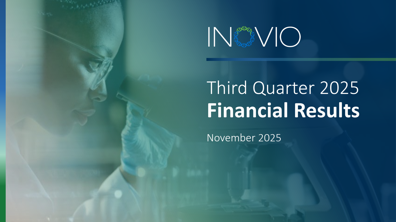 Inovio Pharmaceuticals' Q3 2025 Slide Deck