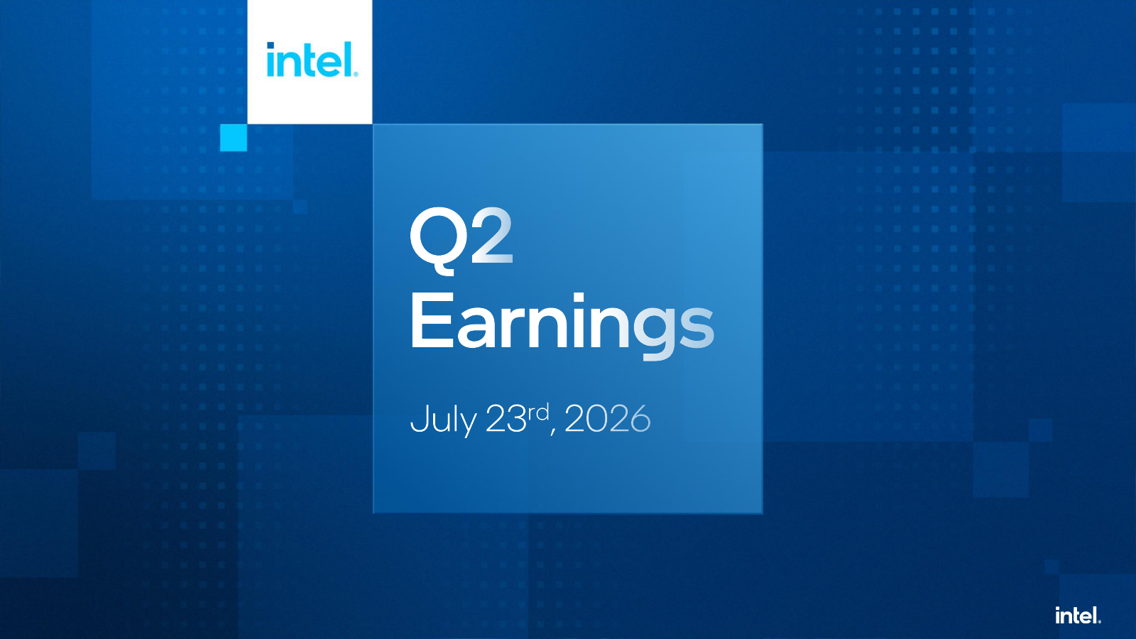 Intel's Q2 2026 Slide Deck
