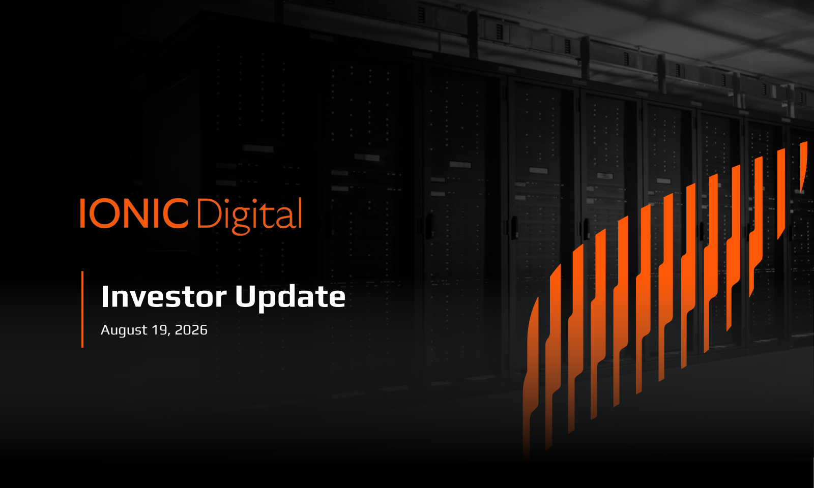 Ionic Digital's Q2 2026 Slide Deck