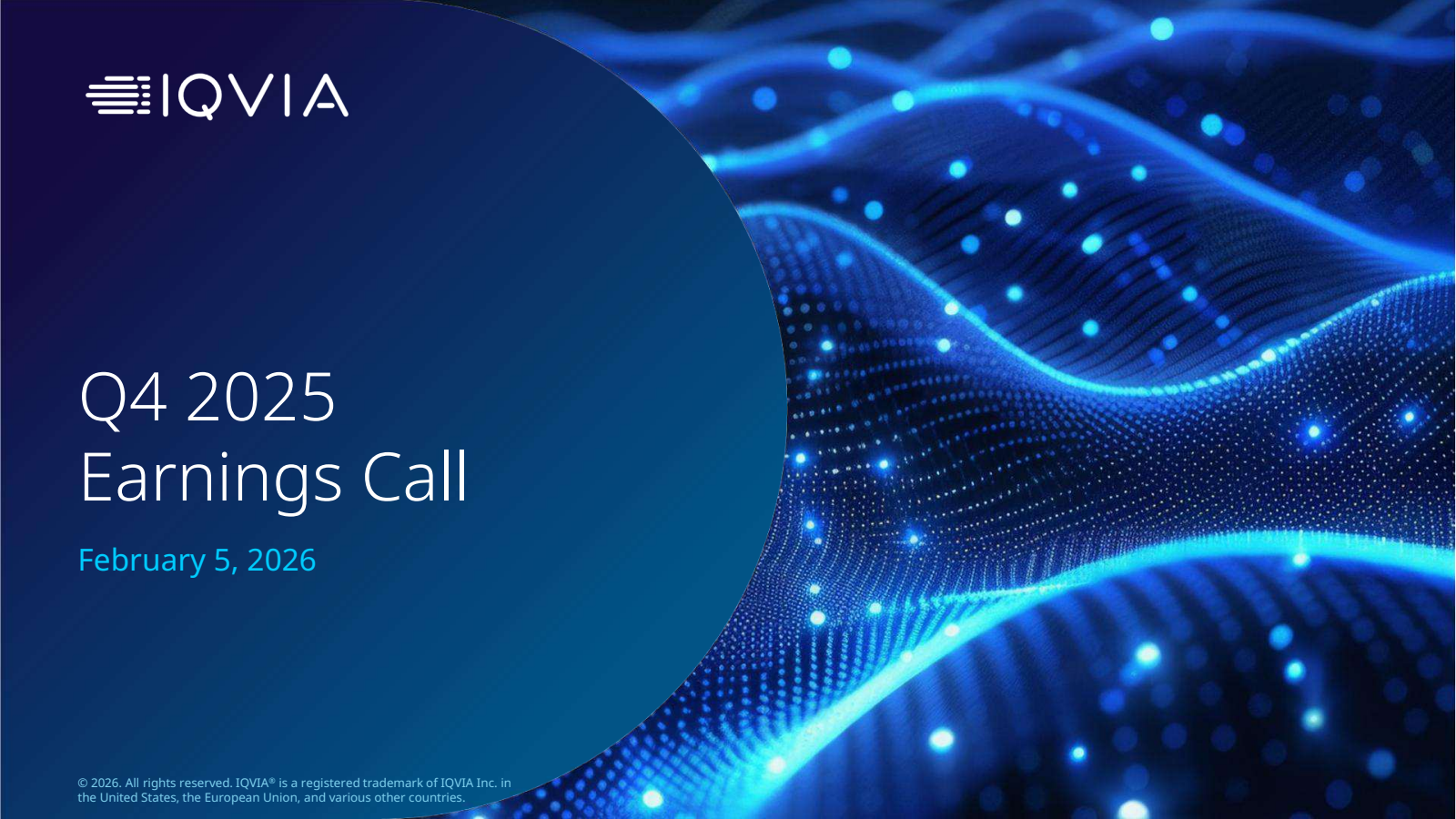 IQVIA's Q4 2025 Slide Deck
