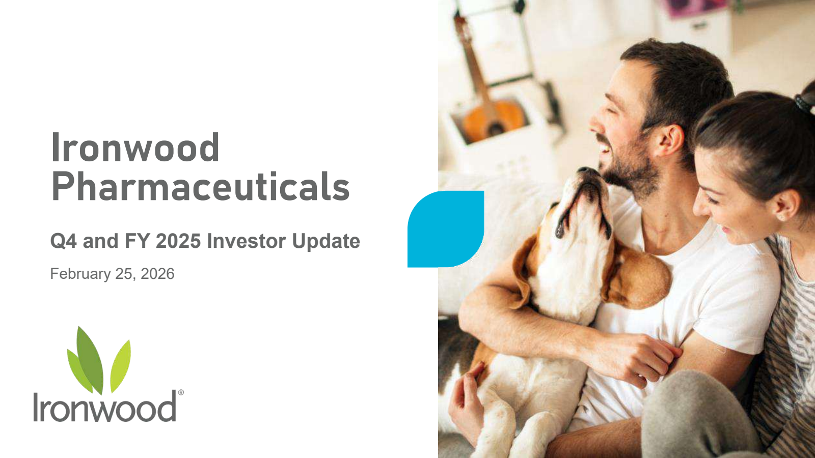 Ironwood Pharmaceuticals' Q4 2025 Slide Deck