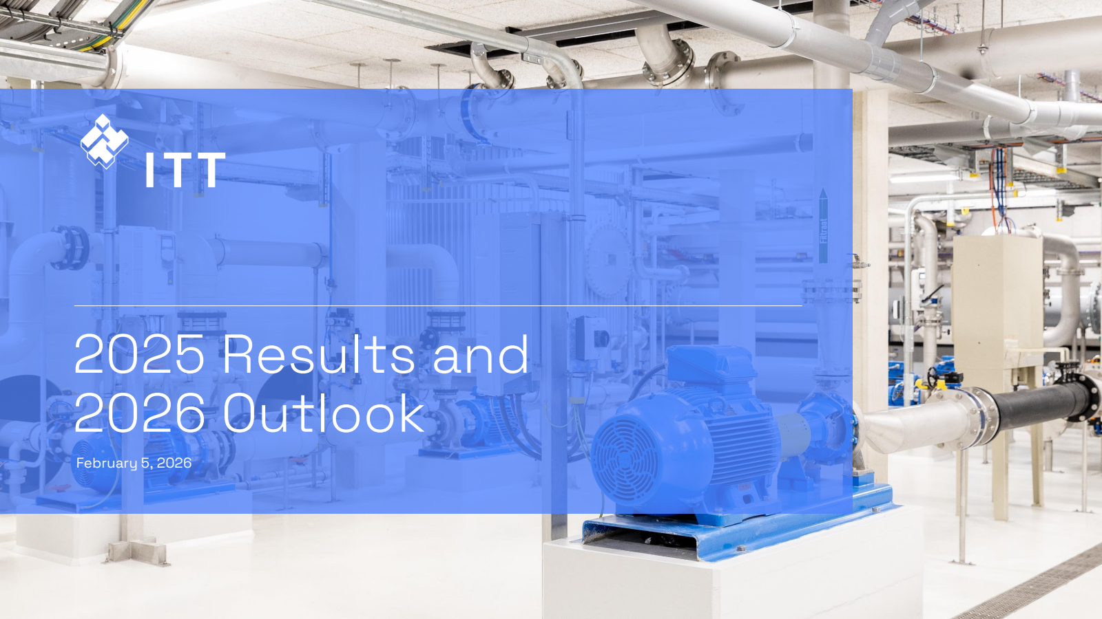 ITT's Q4 2025 Slide Deck