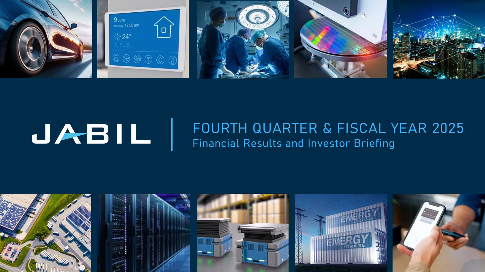 Jabil's Q4 2025 Slide Deck