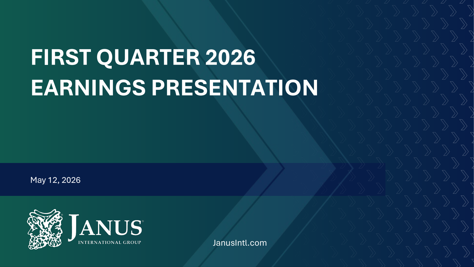 Janus International Group's Q1 2026 Slide Deck