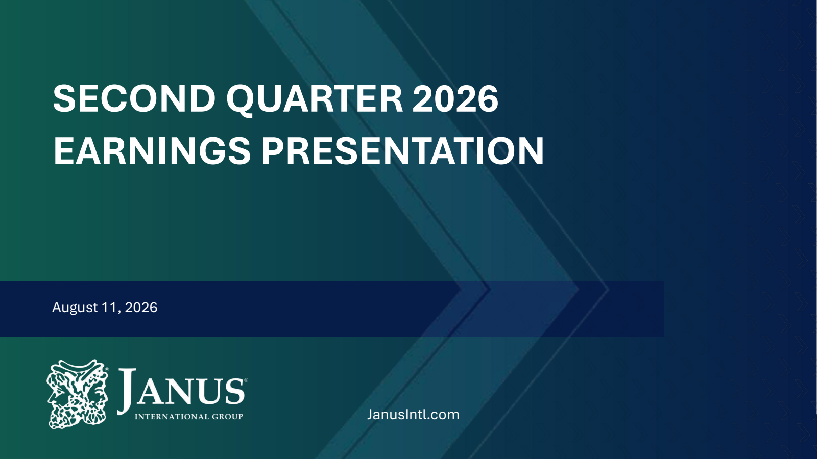 Janus International Group's Q2 2026 Slide Deck