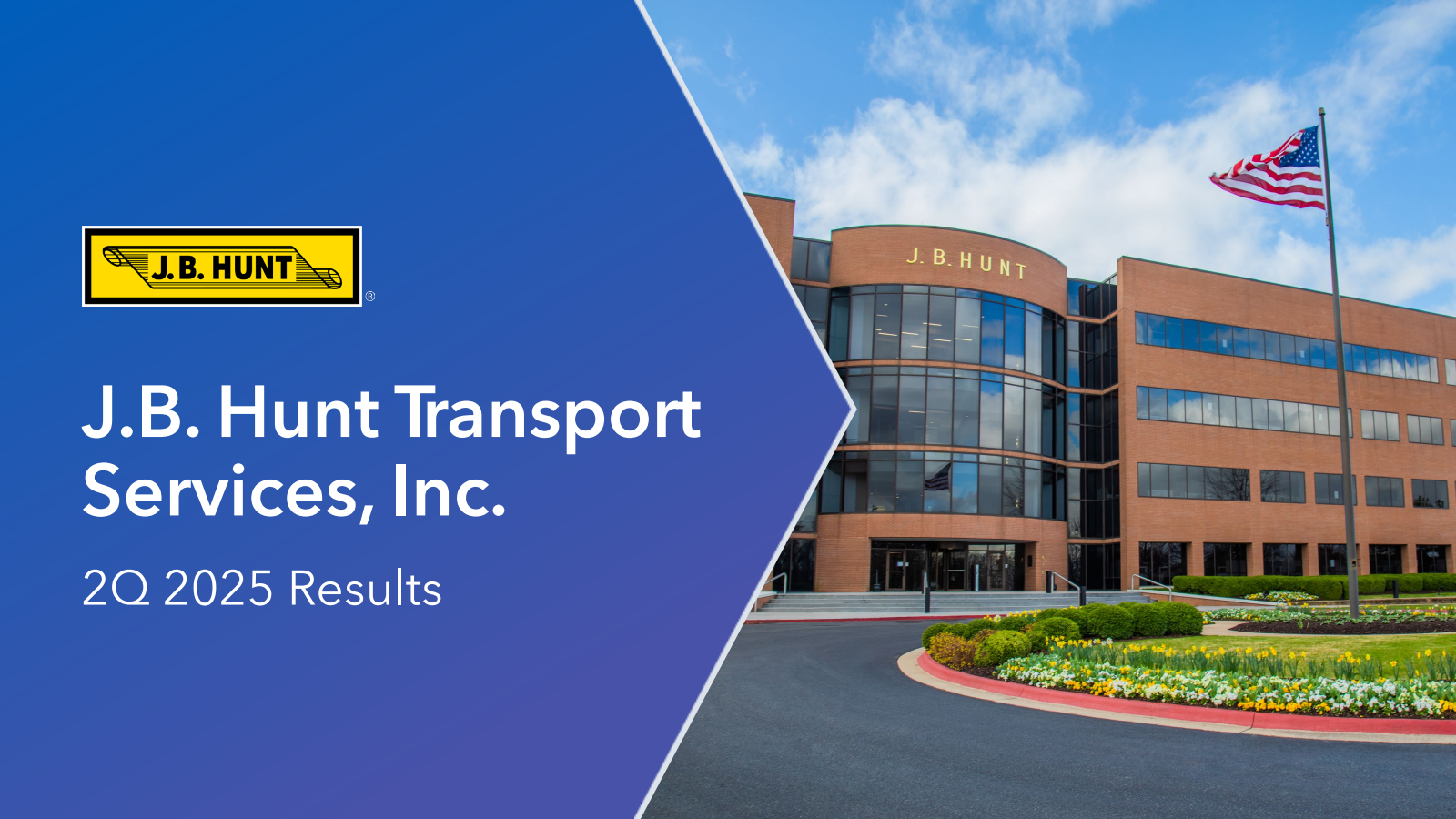 J.B. Hunt Transport Services' Q2 2025 Slide Deck