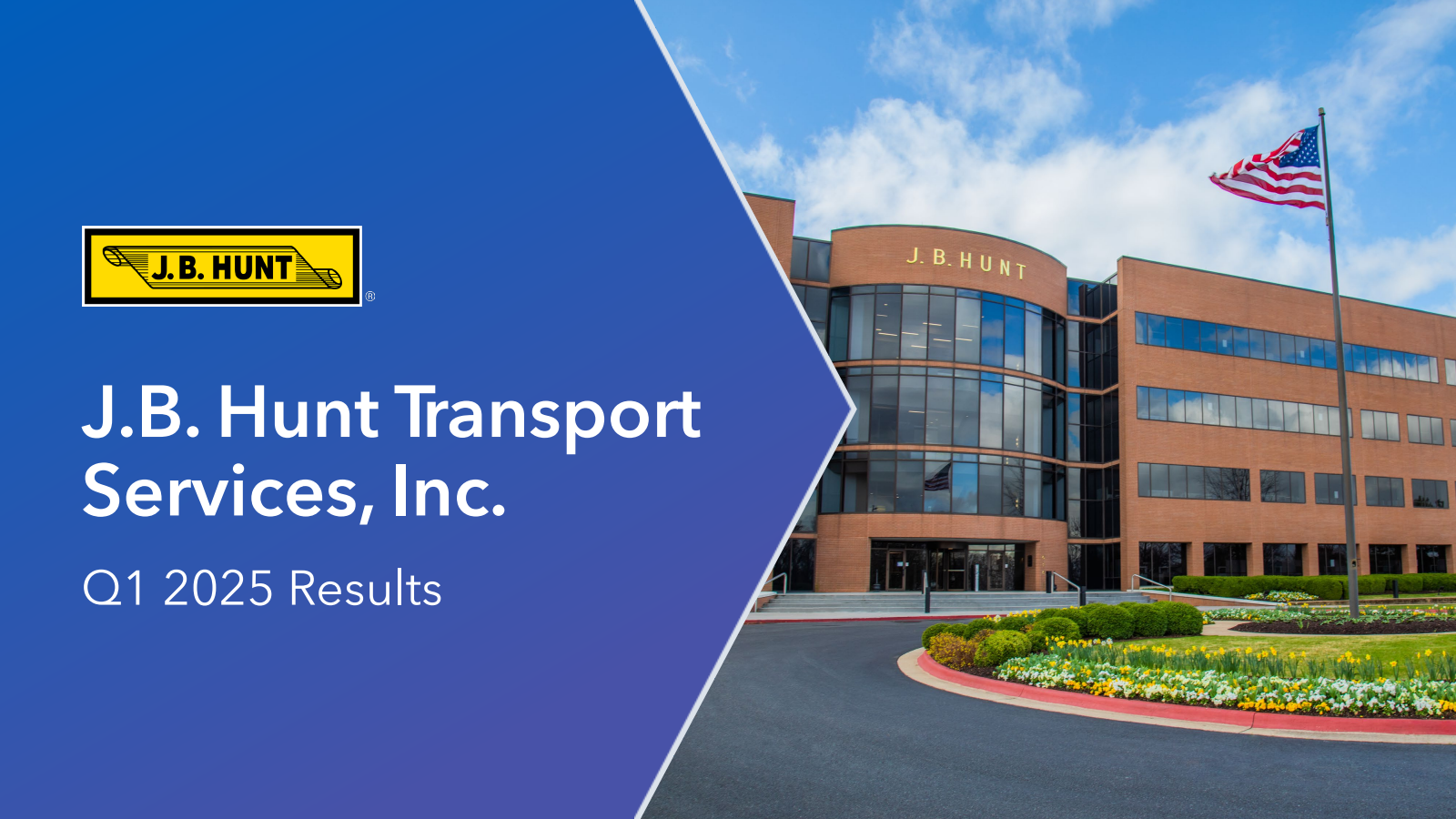 J.B. Hunt Transport Services' Q2 2025 Slide Deck