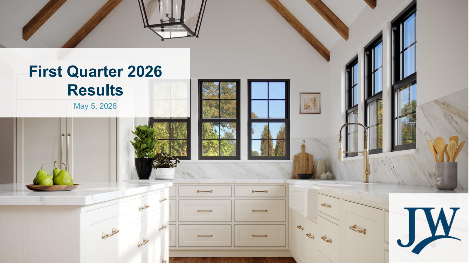 JELD-WEN's Q1 2026 Slide Deck