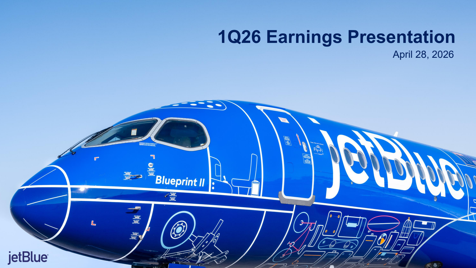 JetBlue Airways' Q1 2026 Slide Deck