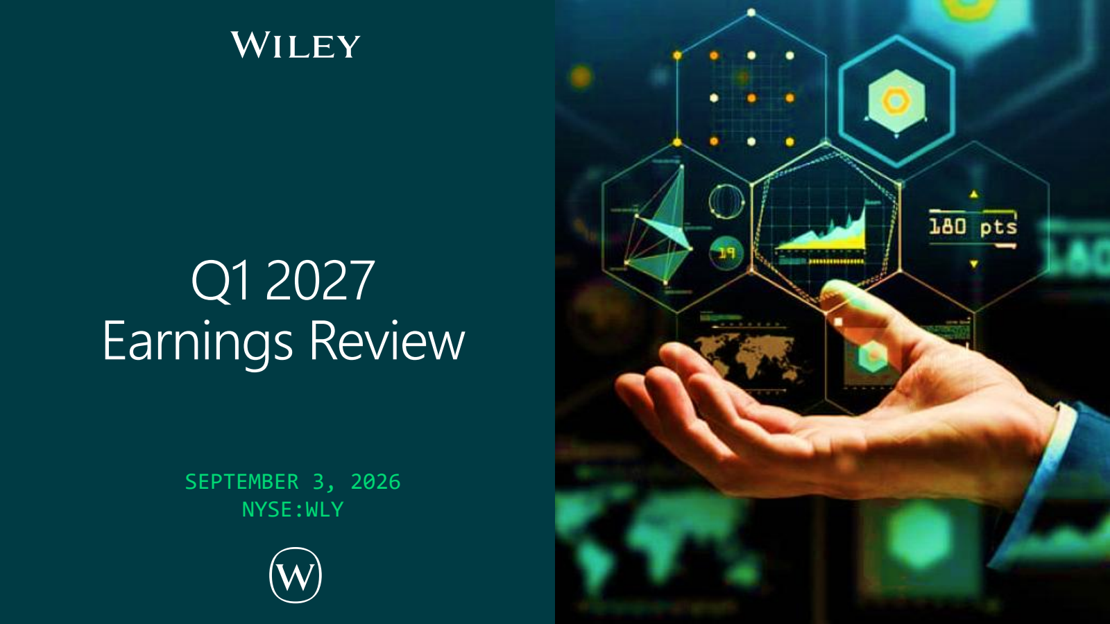 John Wiley & Sons' Q1 2027 Slide Deck