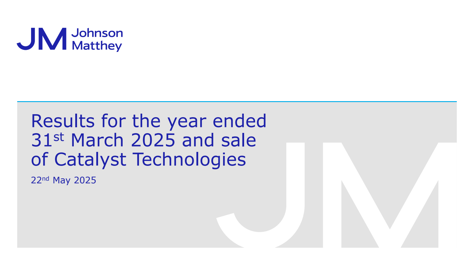 Jmat JMAT H2 2025 Earnings Report on 5/22/2025