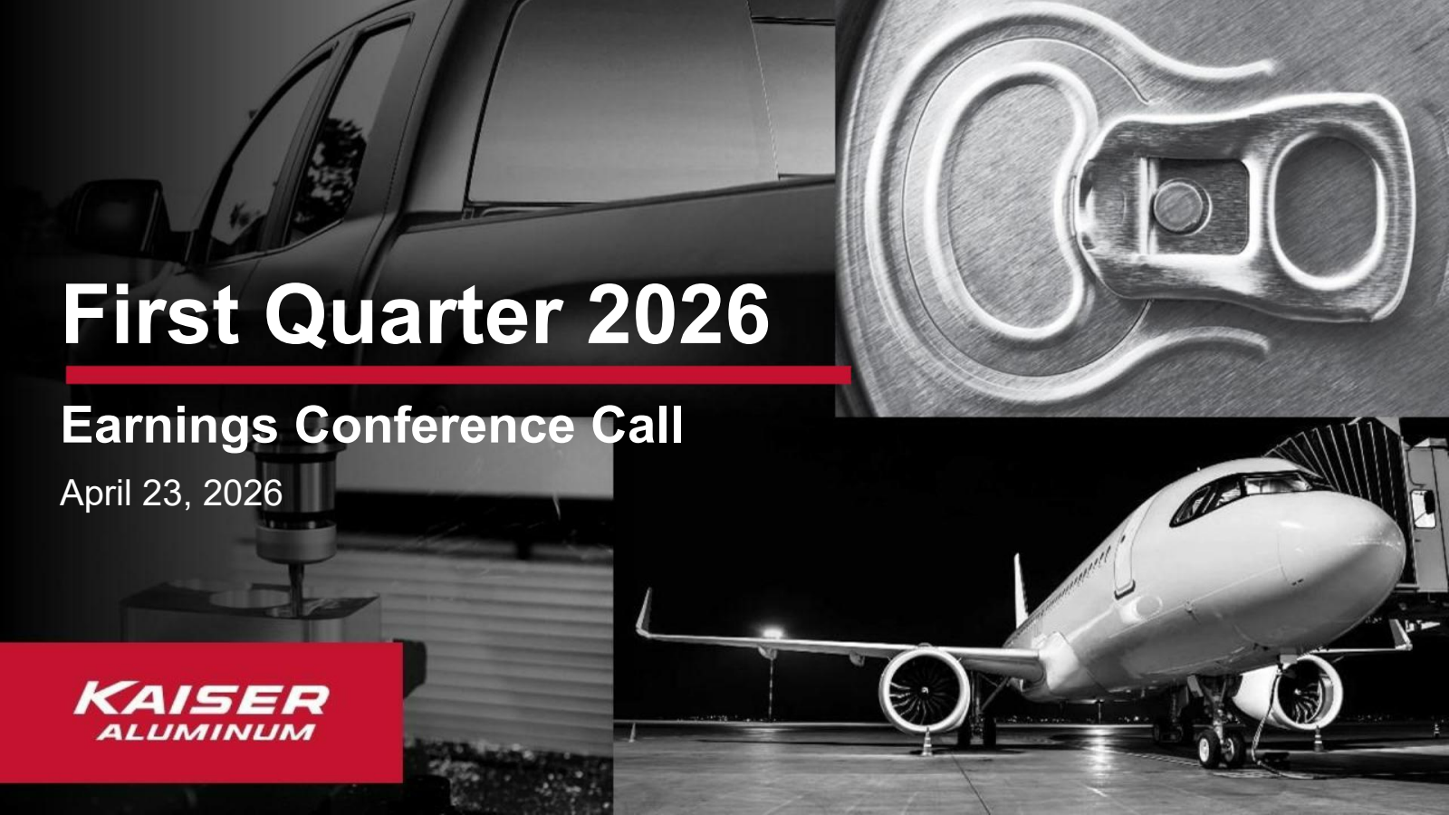 Kaiser Aluminum's Q1 2026 Slide Deck