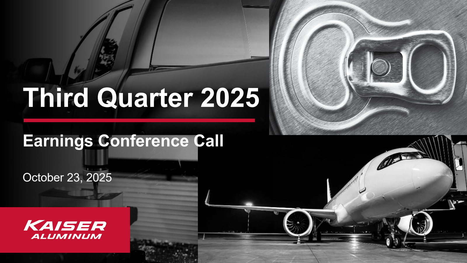 Kaiser Aluminum's Q3 2025 Slide Deck