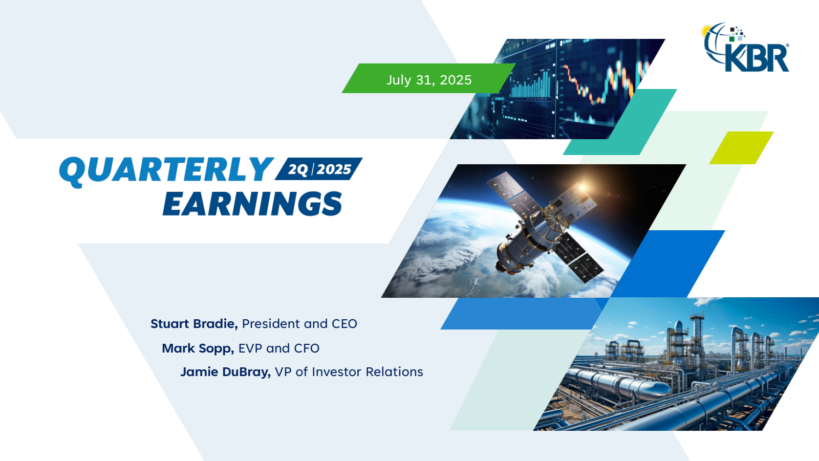 KBR's Q2 2025 Slide Deck