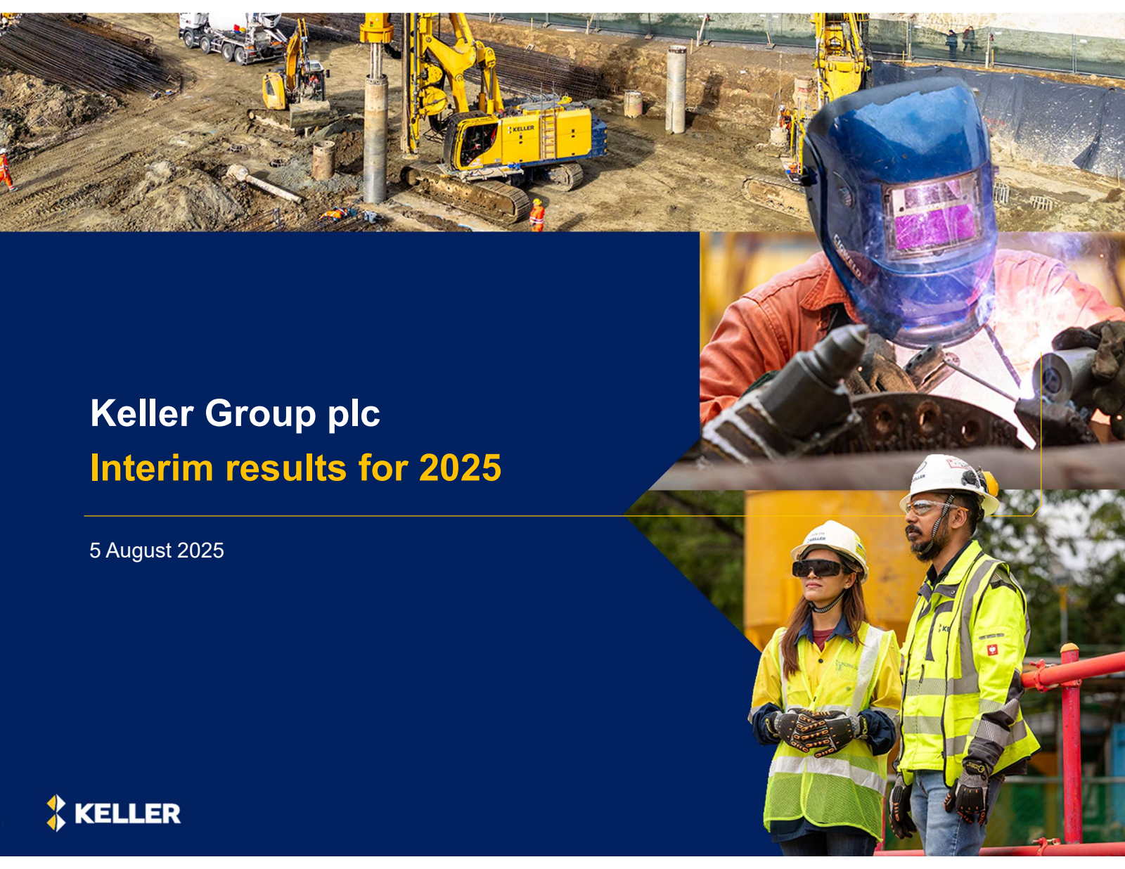 Keller Group's H1 2025 Slide Deck
