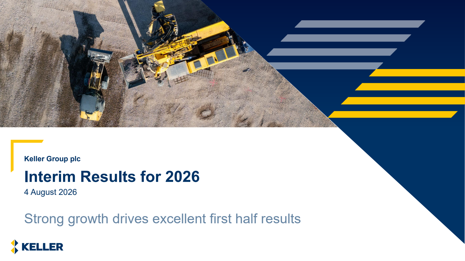 Keller Group's H1 2026 Slide Deck