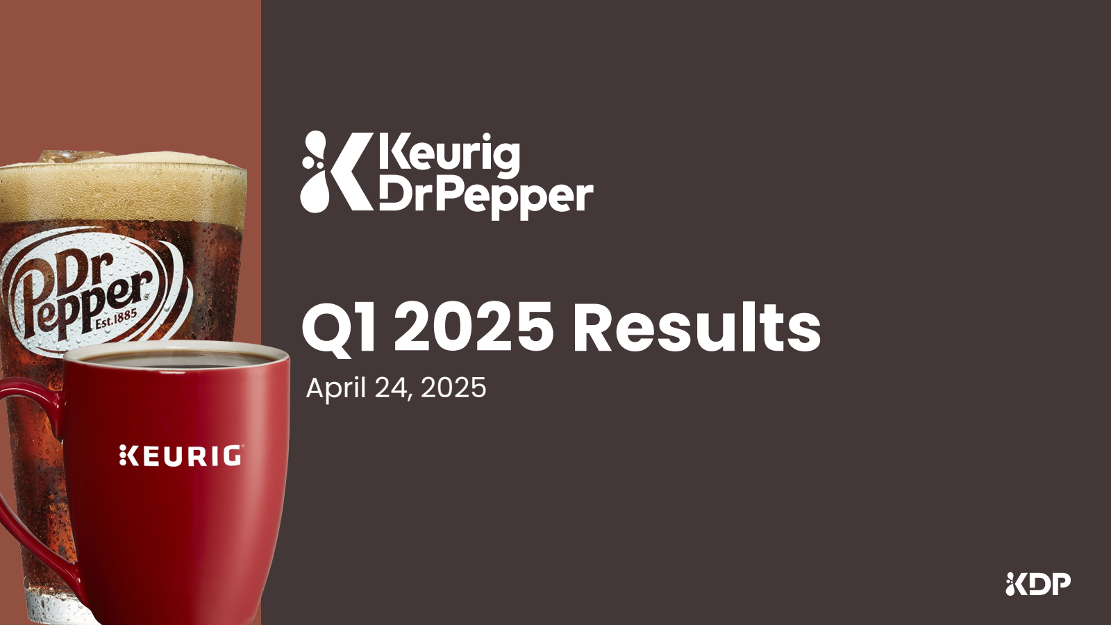 Keurig Dr Pepper's Q1 2025 Slide Deck