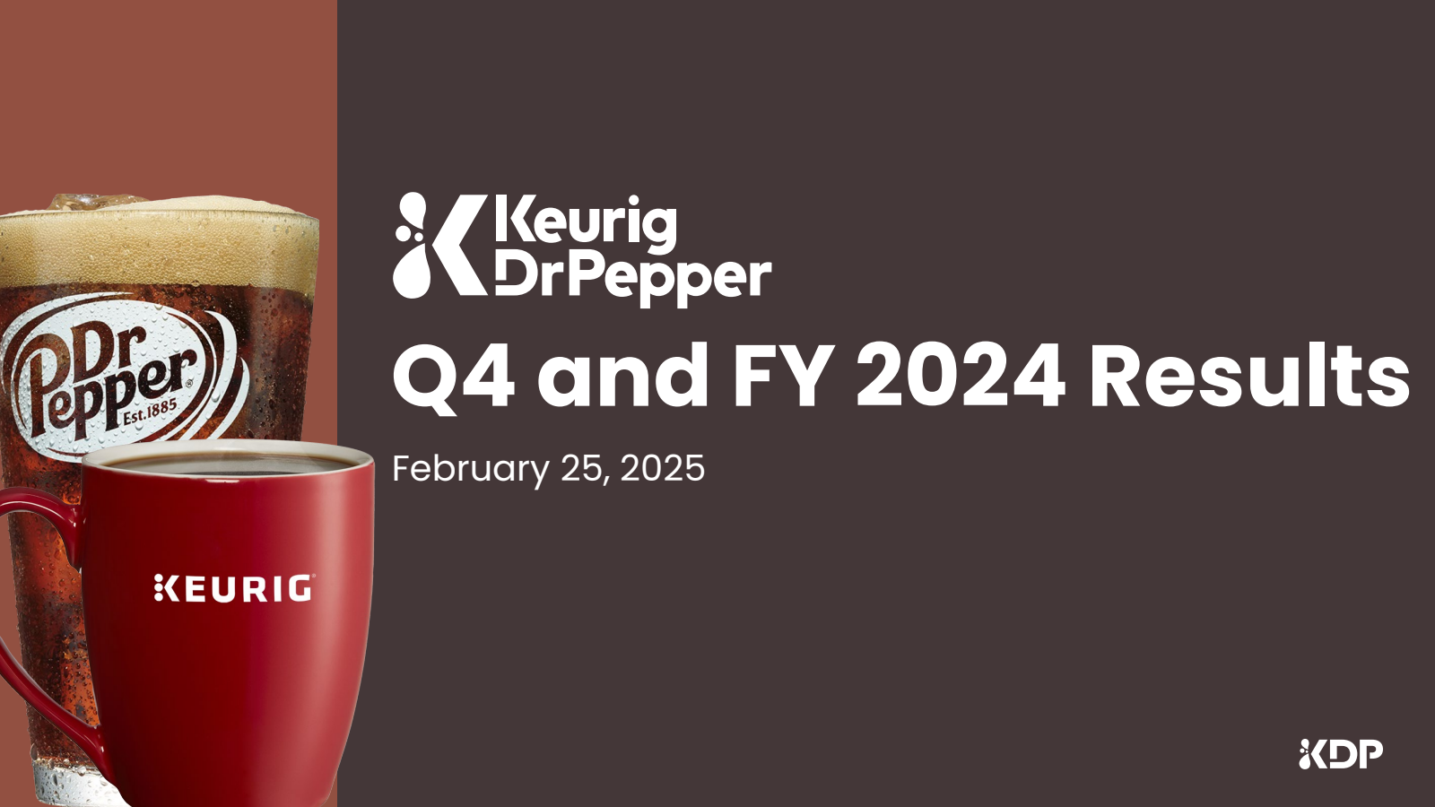 Keurig Dr Pepper's Q4 2024 Slide Deck