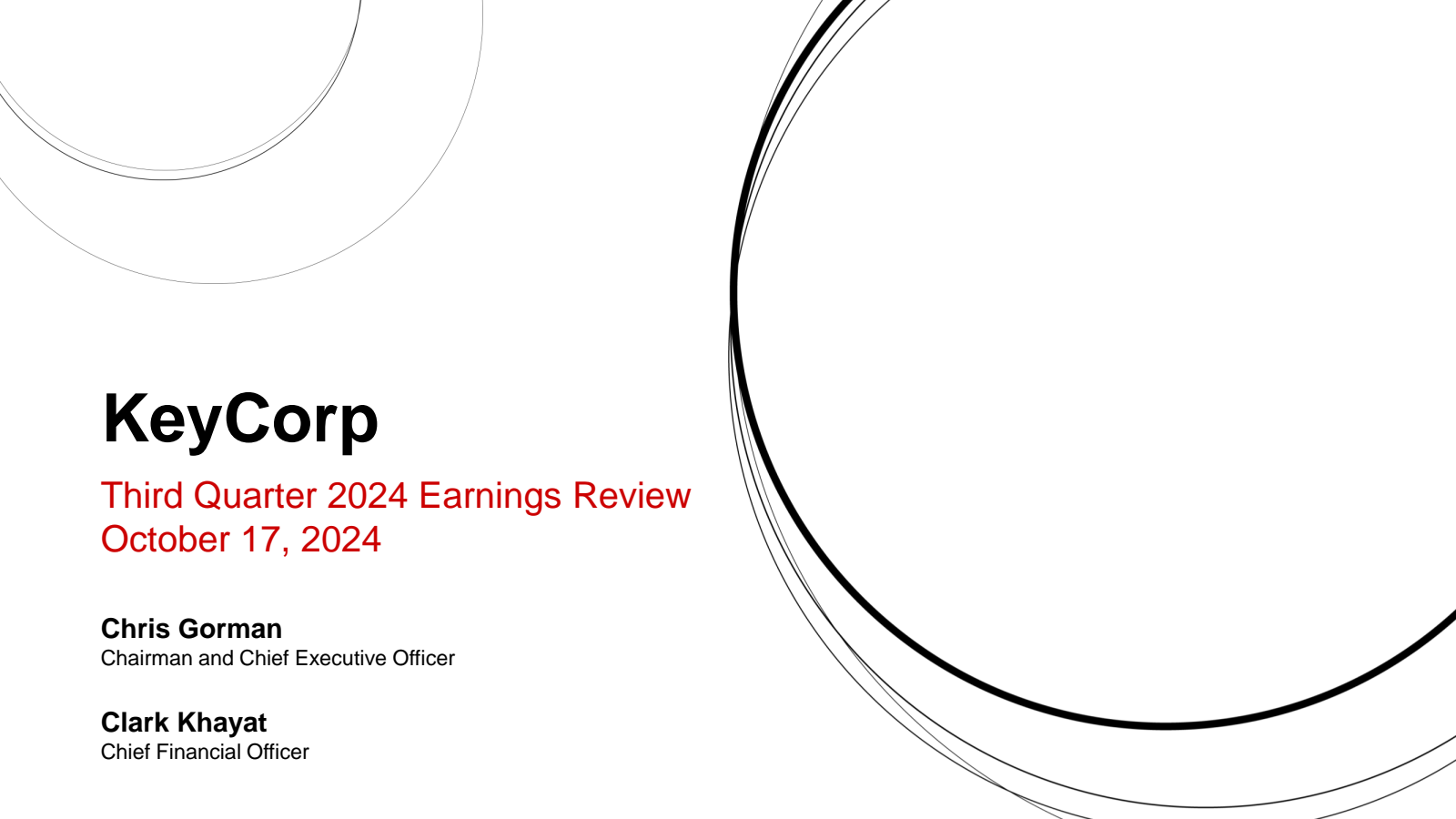 Keycorp Vector Png KEY Q3 2024 Earnings Report on 10/17/2024