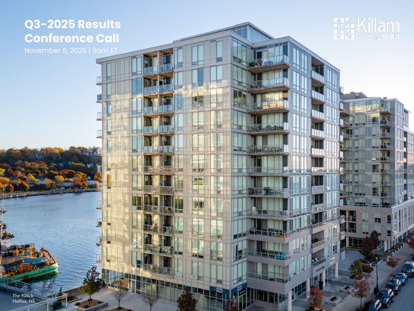 Killam Apartment REIT's Q3 2025 Slide Deck