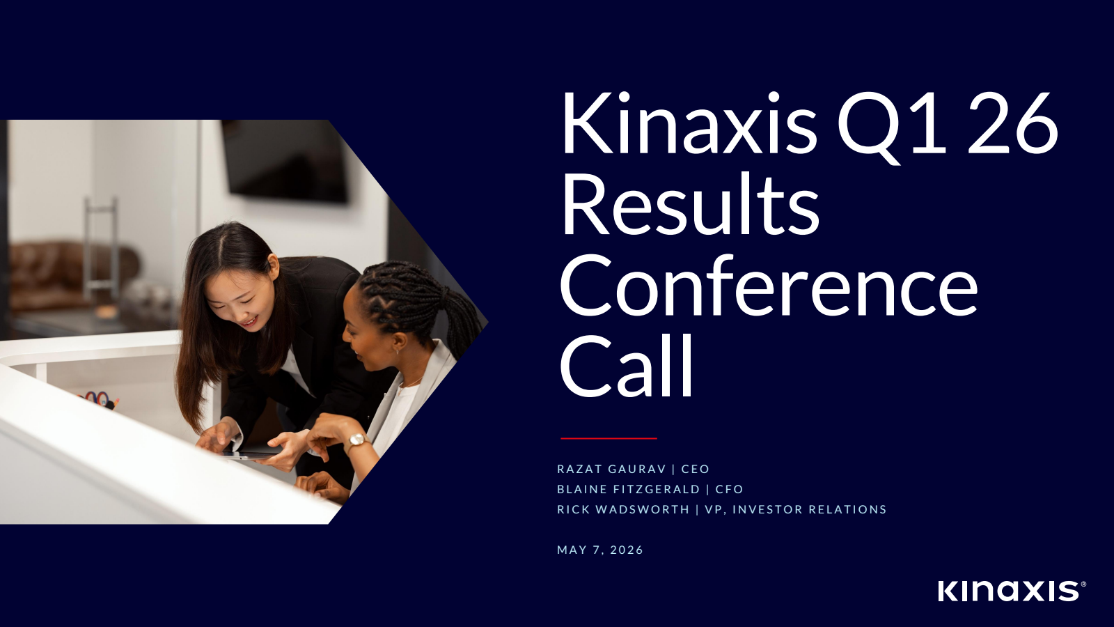 KXS Q1 2026 Earnings Report on 5/6/2026