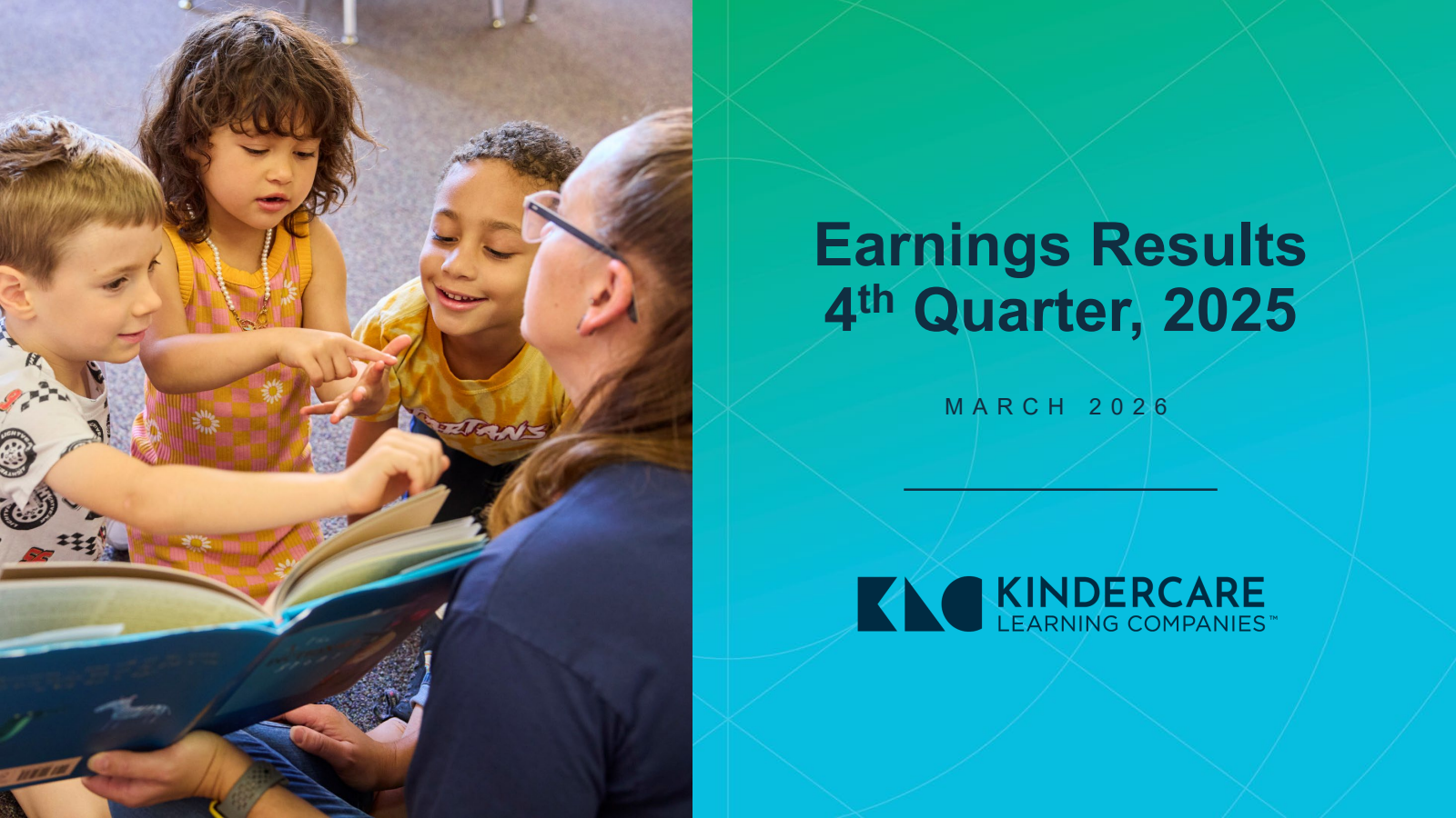 KinderCare Learning Companies' Q4 2025 Slide Deck