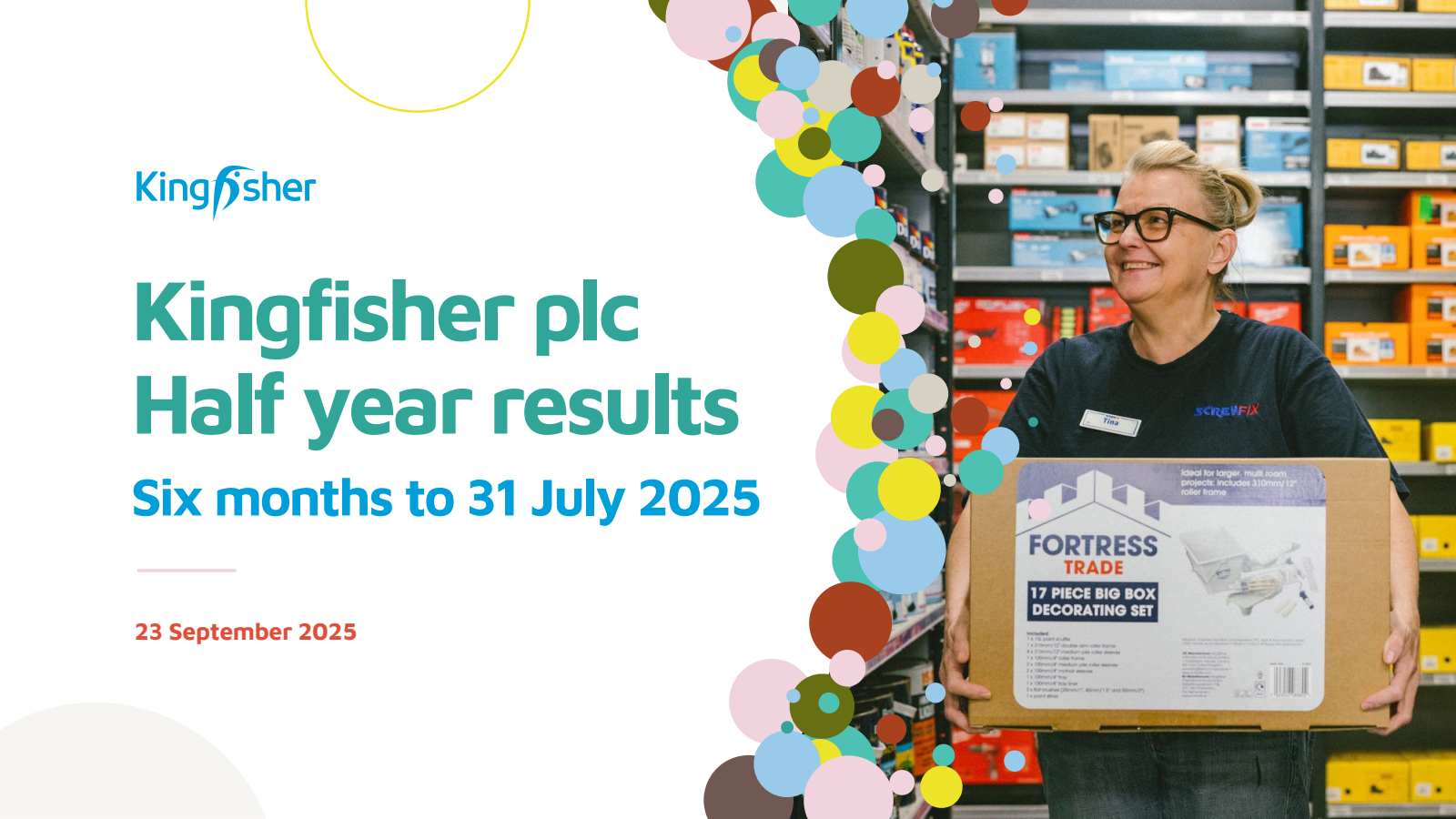 Kingfisher's H1 2026 Slide Deck