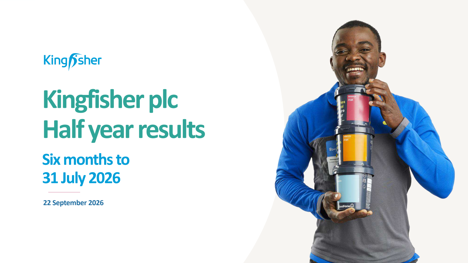 Kingfisher's H1 26/27 Slide Deck