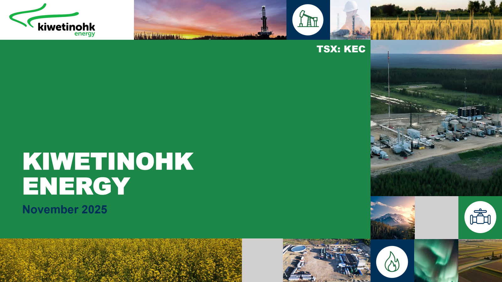 Kiwetinohk Energy's Q3 2025 Slide Deck