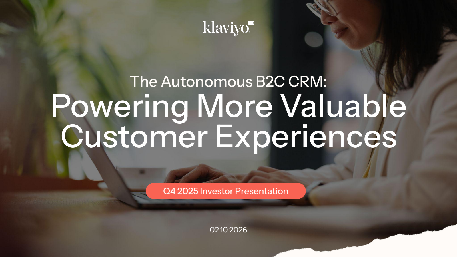 Klaviyo's Q4 2025 Slide Deck