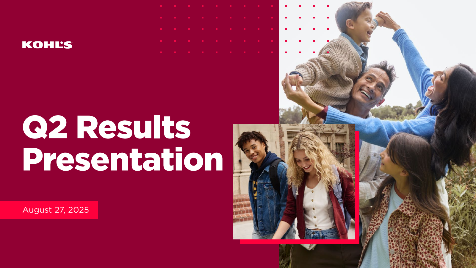 Kohl's' Q2 2026 Slide Deck