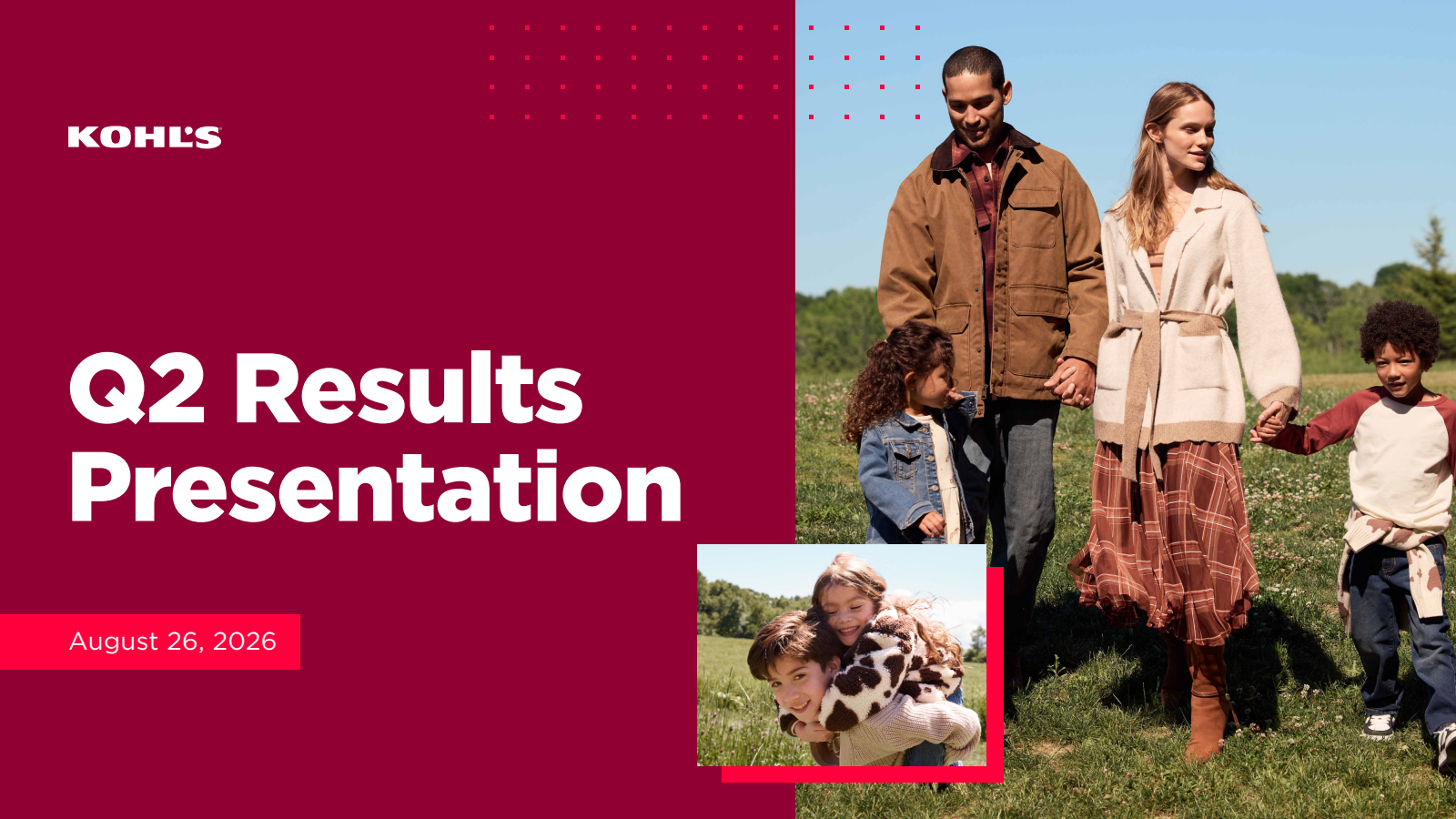 Kohl's' Q2 2027 Slide Deck