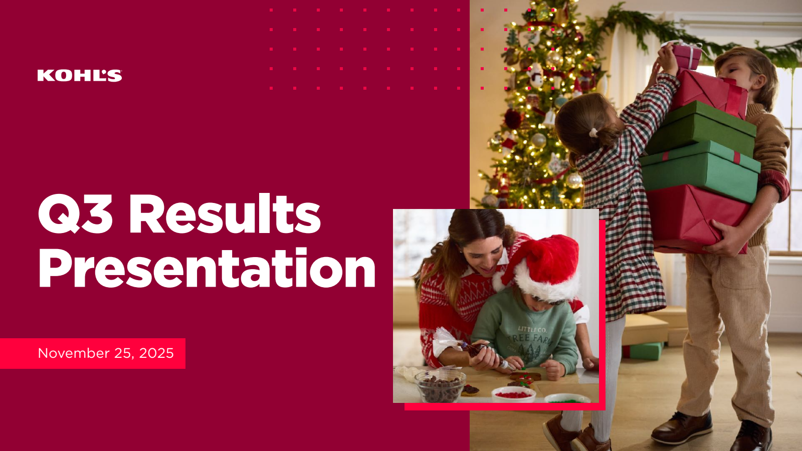 Kohl's' Q3 2026 Slide Deck