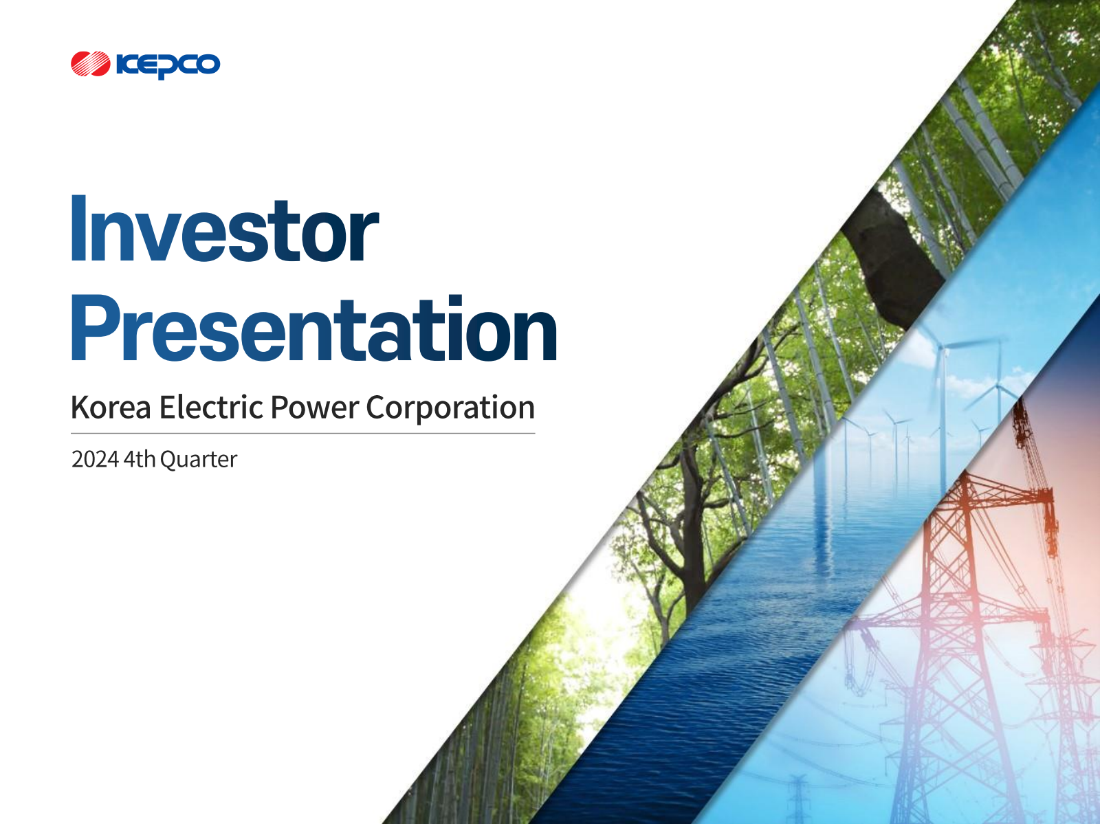 Korea Electric Power's H2 2024 Slide Deck