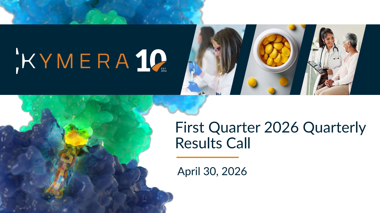 KYMR Q1 2026 Earnings Report on 4/30/2026