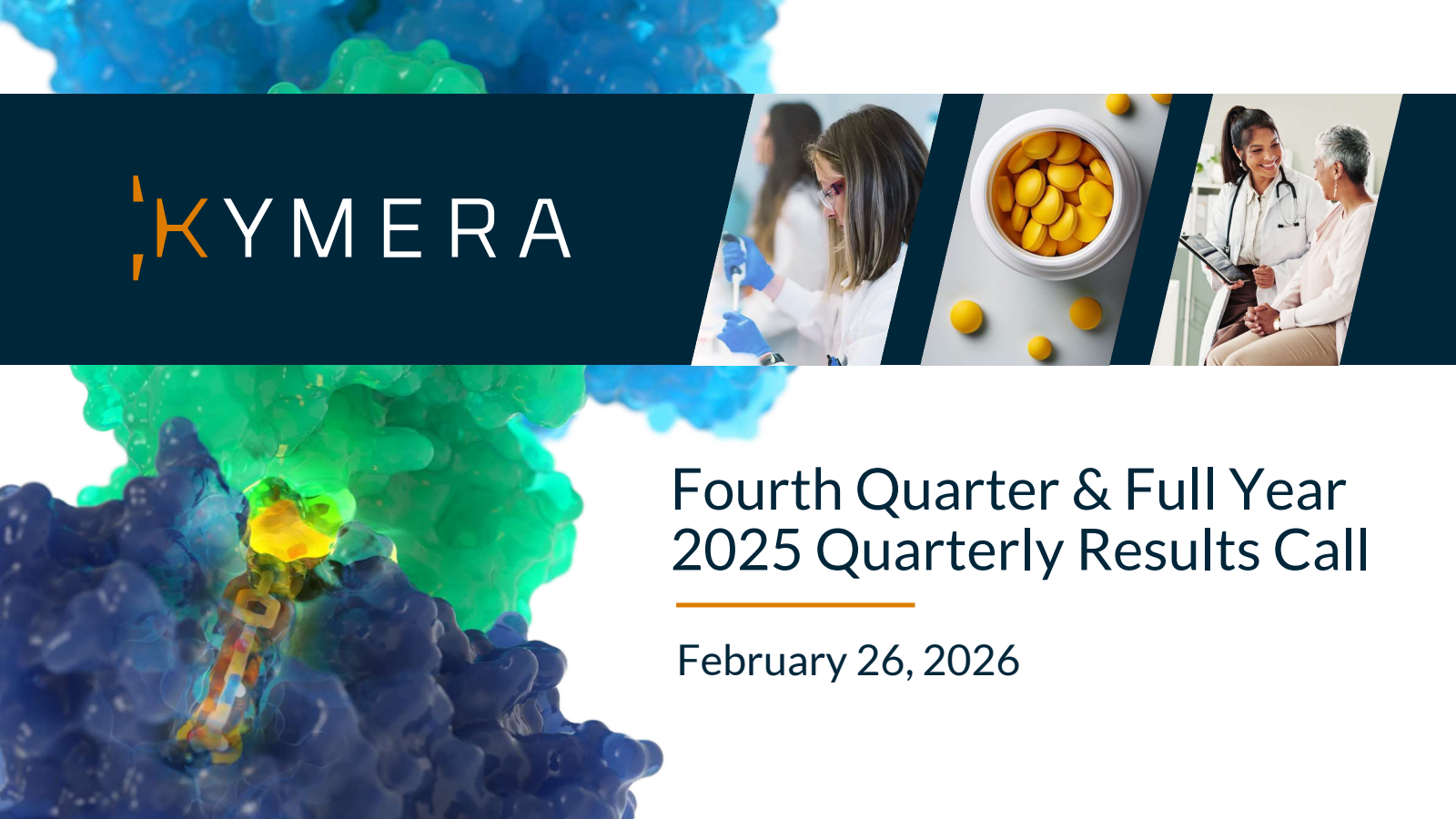 Kymera Therapeutics' Q4 2025 Slide Deck