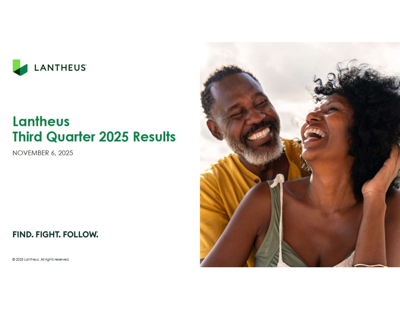 Lantheus' Q3 2025 Slide Deck