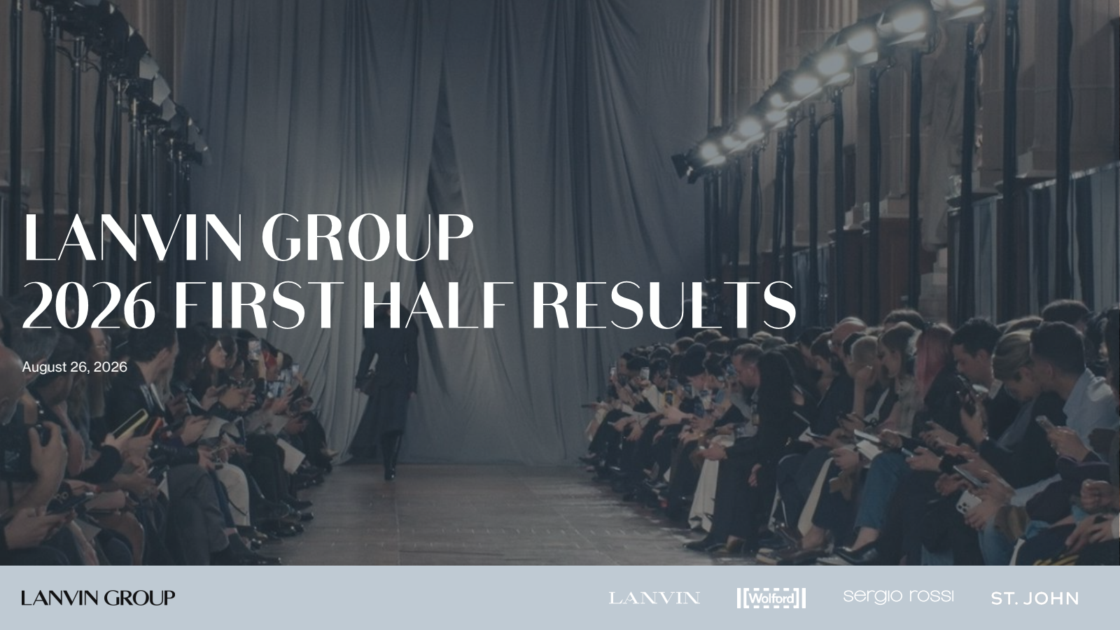 Lanvin Group's Q2 2026 Slide Deck