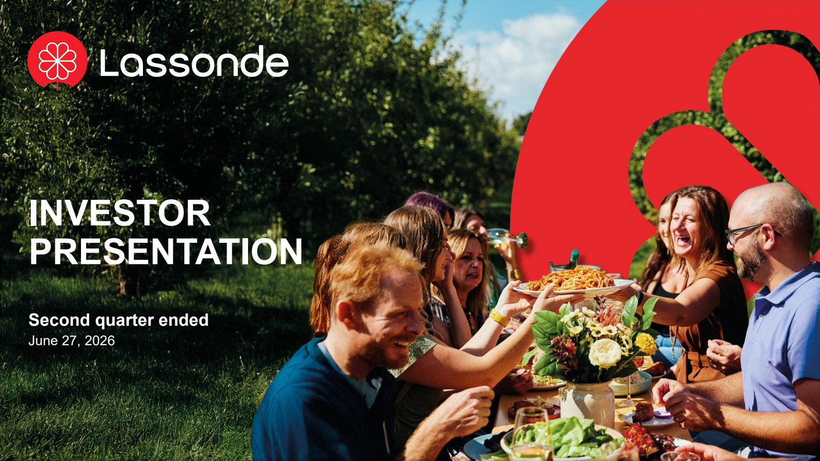 Lassonde Industries' Q2 2026 Slide Deck