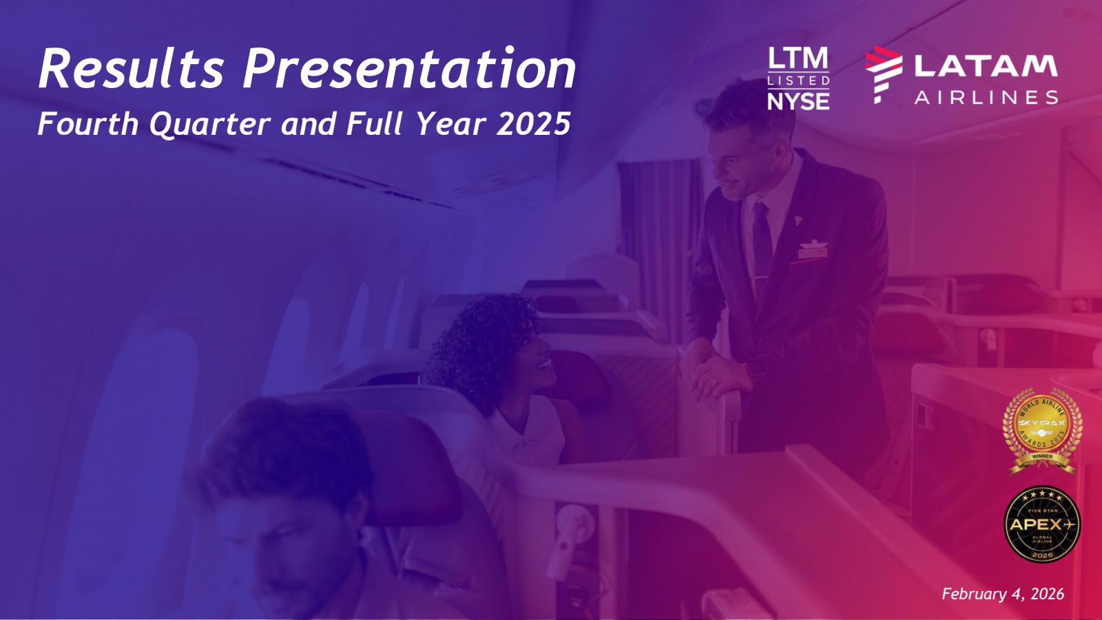 LATAM Airlines Group's Q4 2025 Slide Deck