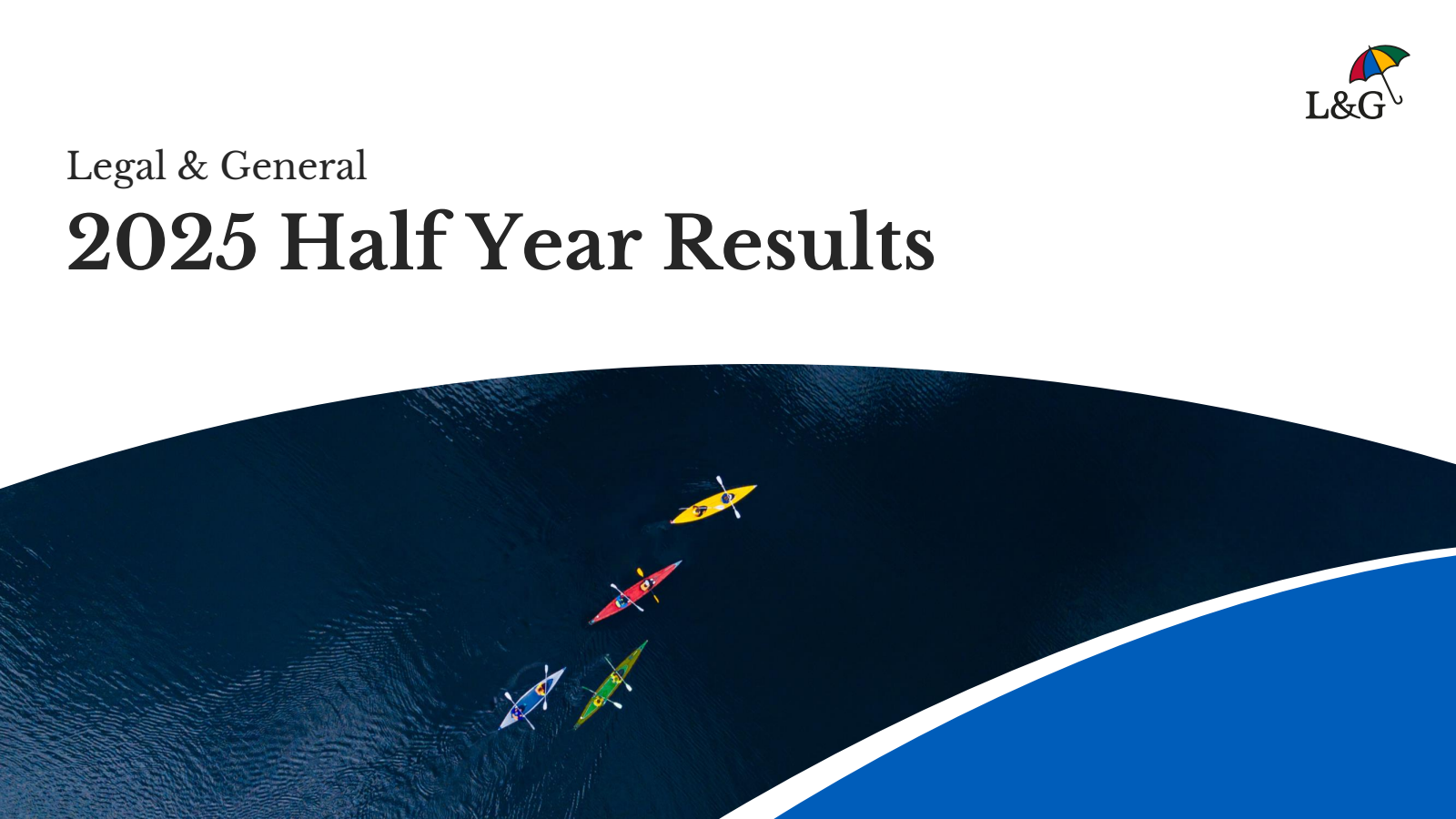 Legal & General Group's H1 2025 Slide Deck